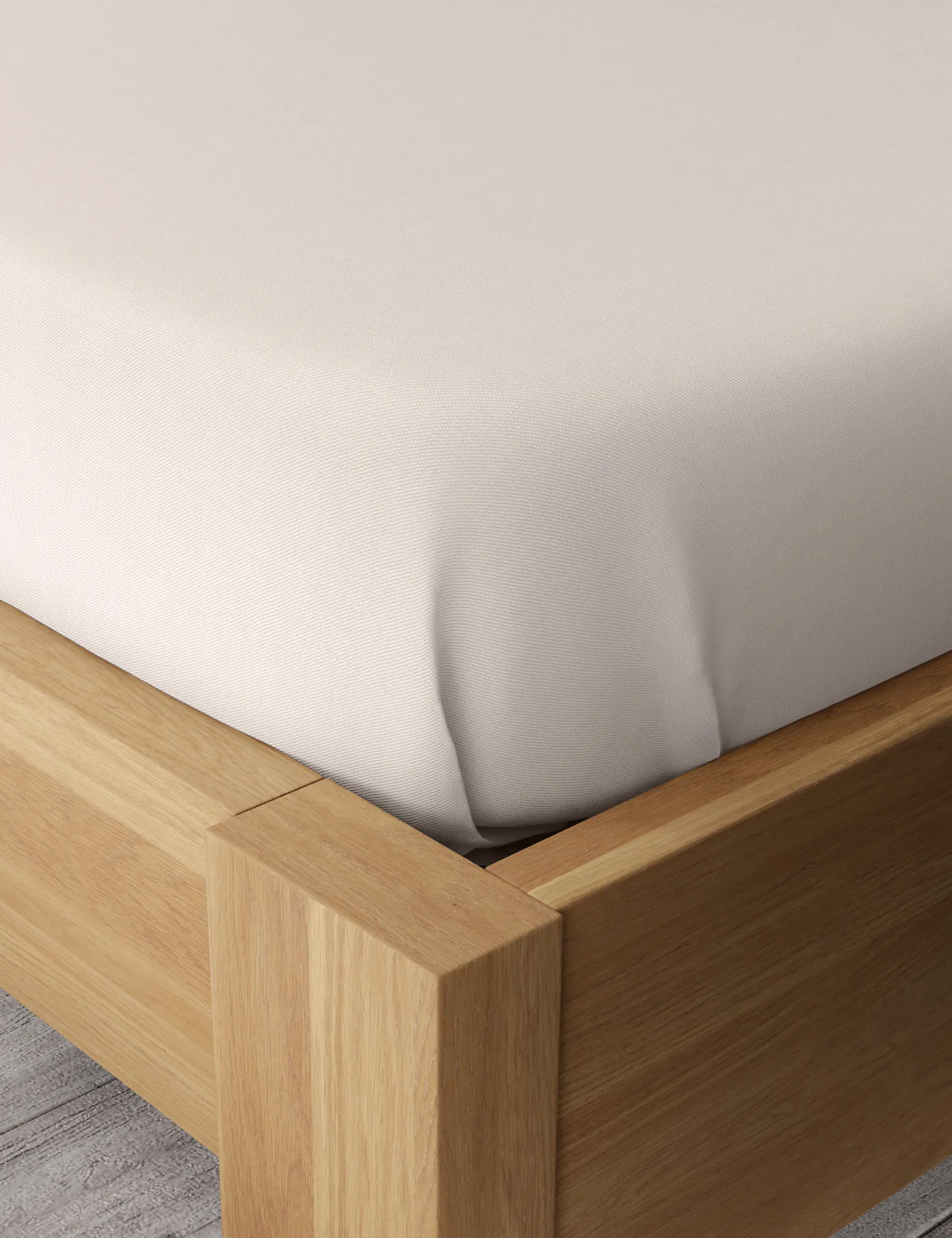 M&S Cotton Rich Percale Flat Sheet