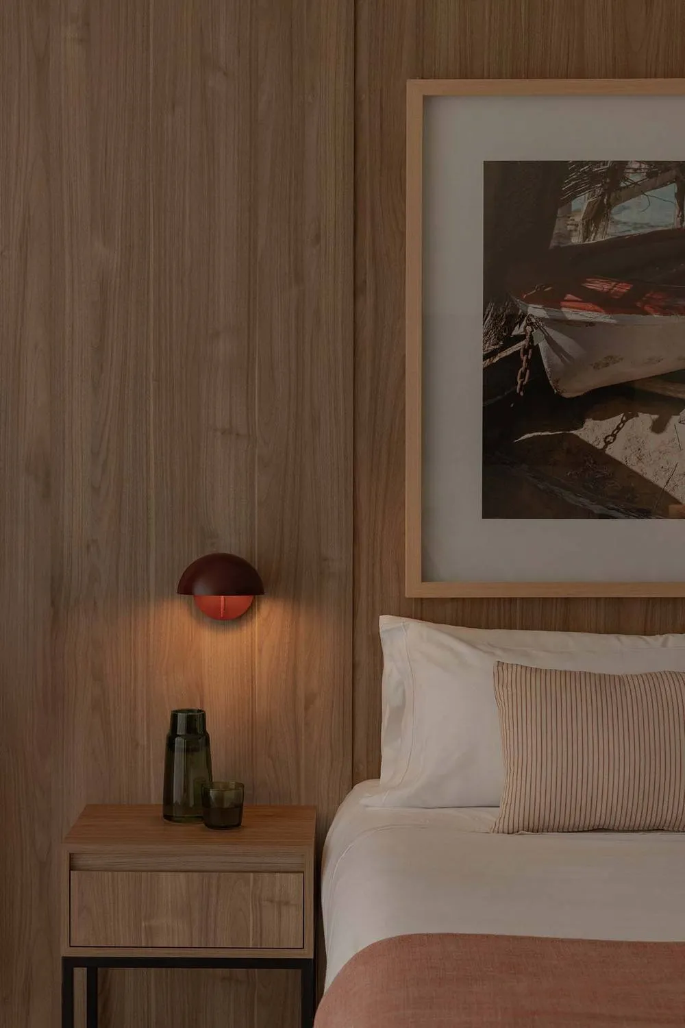 Netlighting Matilda Dome Wall Lamp Garnet 1x E14 in Red 2