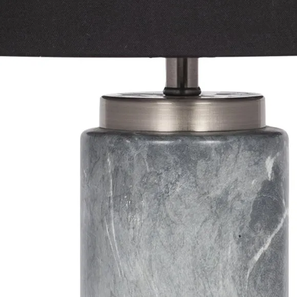 Carrara Grey Tall Table Lamp 4