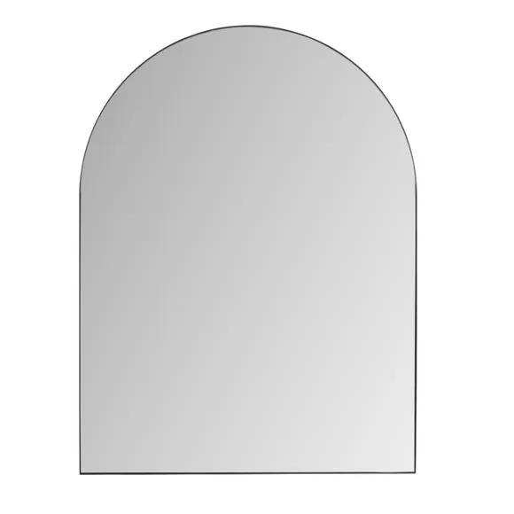 Metal Framed Arched Wall Mirror 3