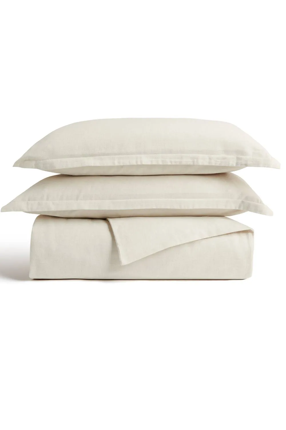 CHRISTY Flannel Marl Super Soft Brushed Cotton Duvet Sets in Beige 2