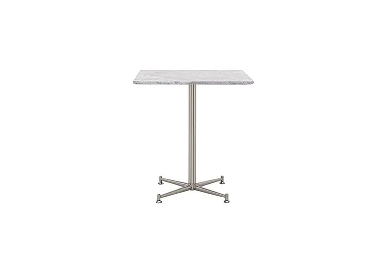 Cortina Square Dining Table - 60-cm - Carrara Marble
