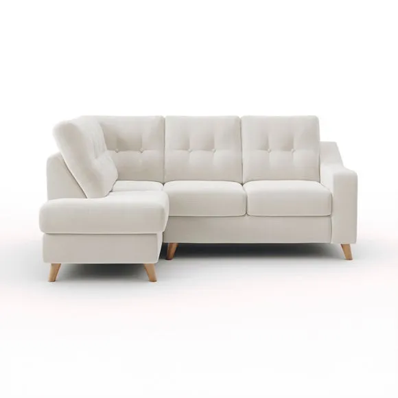 Baxter II Chenille Soft Texture Corner Chaise Sofa 2