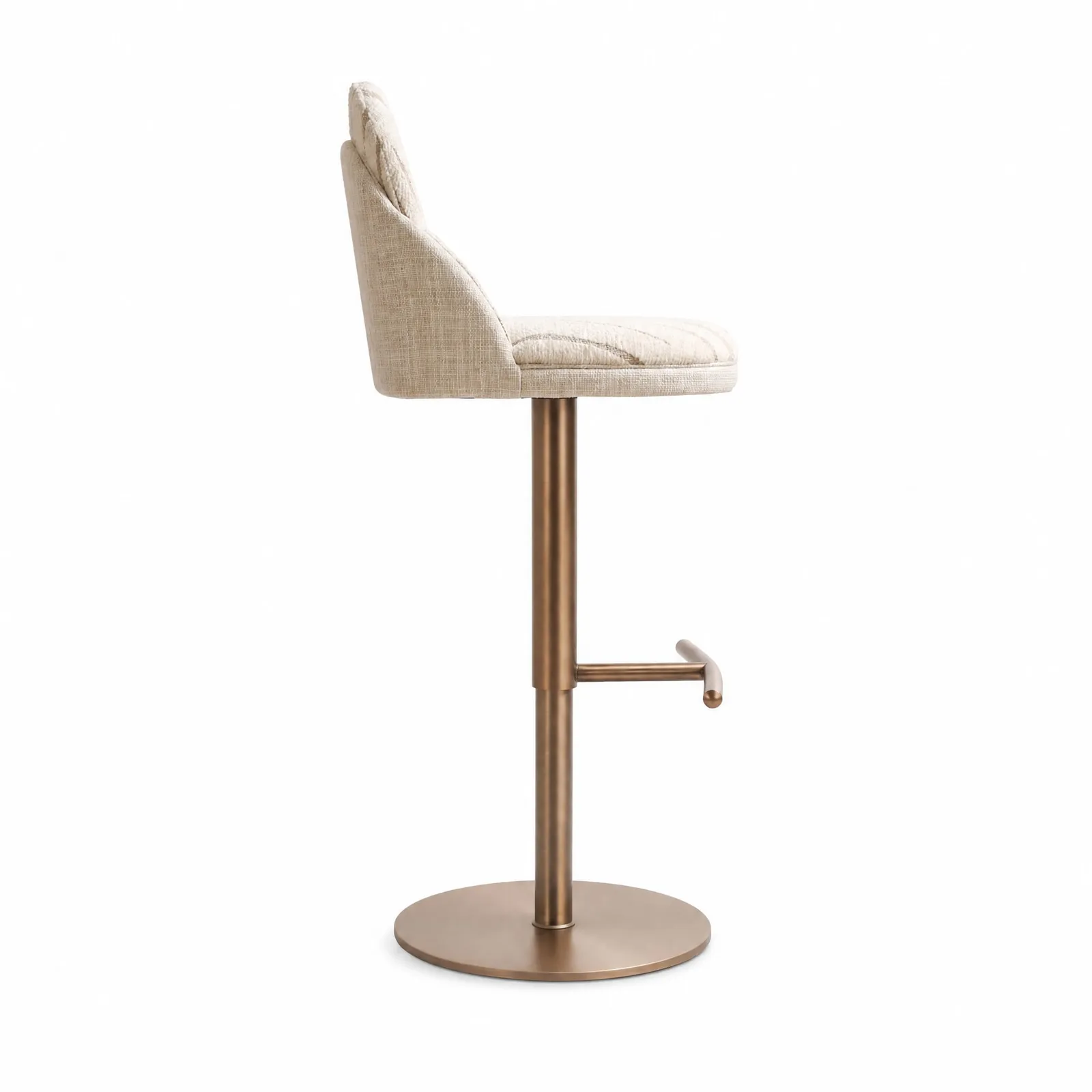 Bramley Bar-Stool, Neutral Fabric | Barker & Stonehouse 6