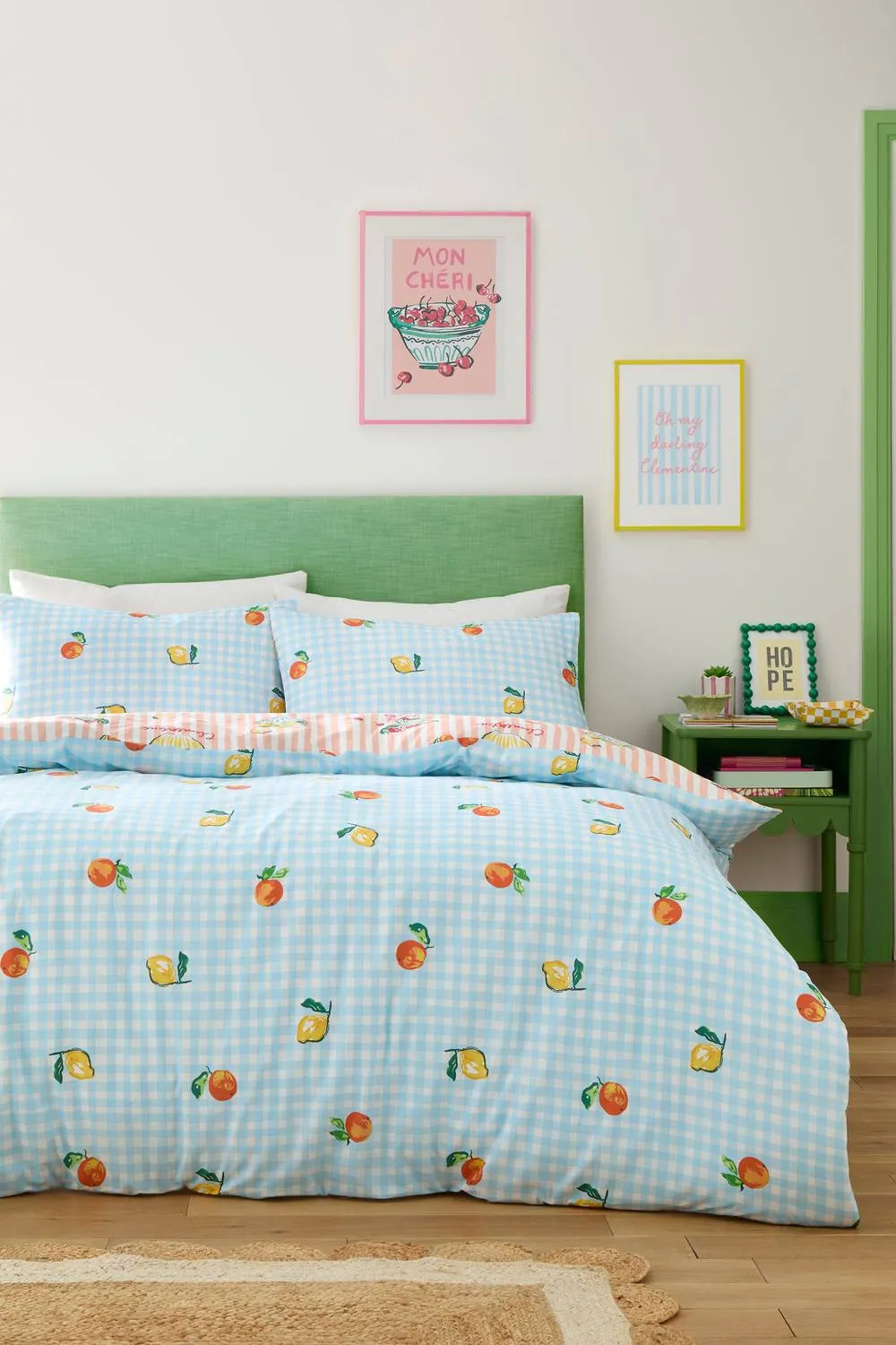 Fusion 'Summer Fruits' Easy Care Duvet Cover Set 4