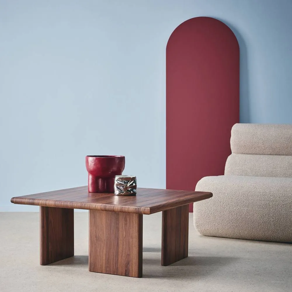 sweeek Square coffee table in Dark Brown 4