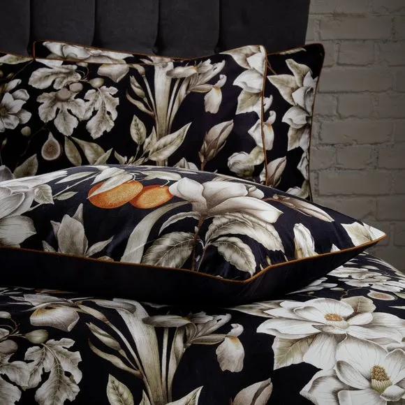 EW by Edinburgh Weavers Lavish Floral 100% Cotton Sateen Duvet Cover & Pillowcase Set 2