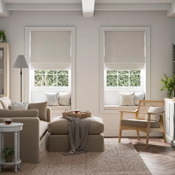 Luna Easy Chain Blackout Roman Blind 1