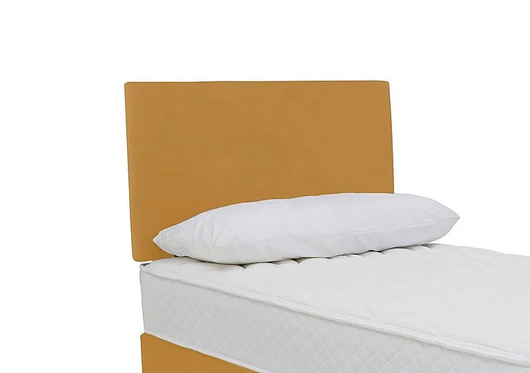 Carbon Strutted Headboard - Single - Luxury Ochre