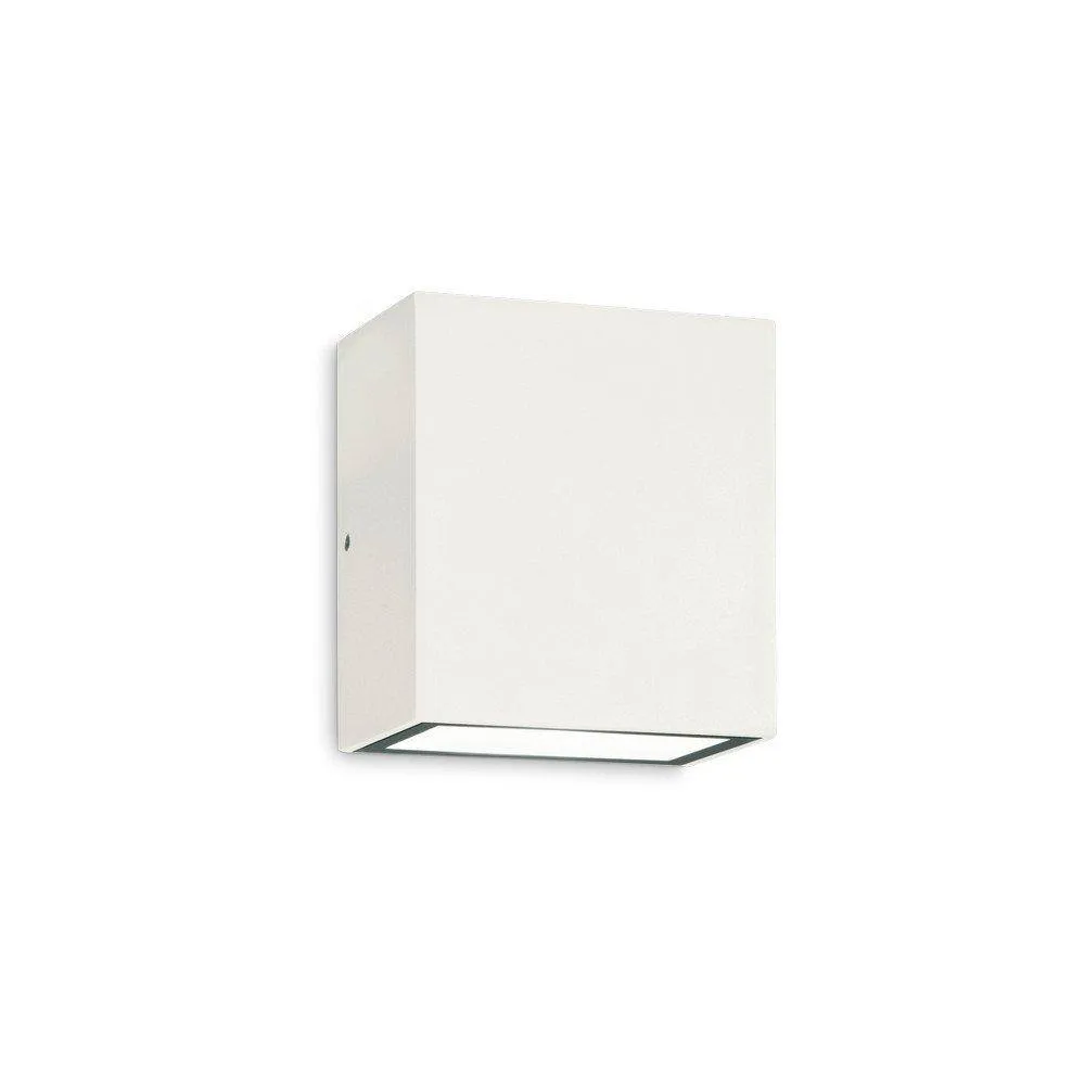 Netlighting Argo LED Outdoor Cubic Up & Down Wall Light White IP65 3000K