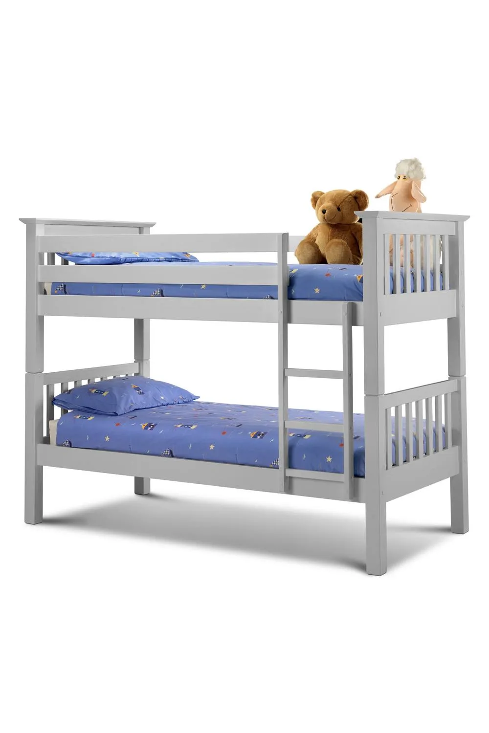 Julian Bowen Barcelona Bunk Bed in Grey 2