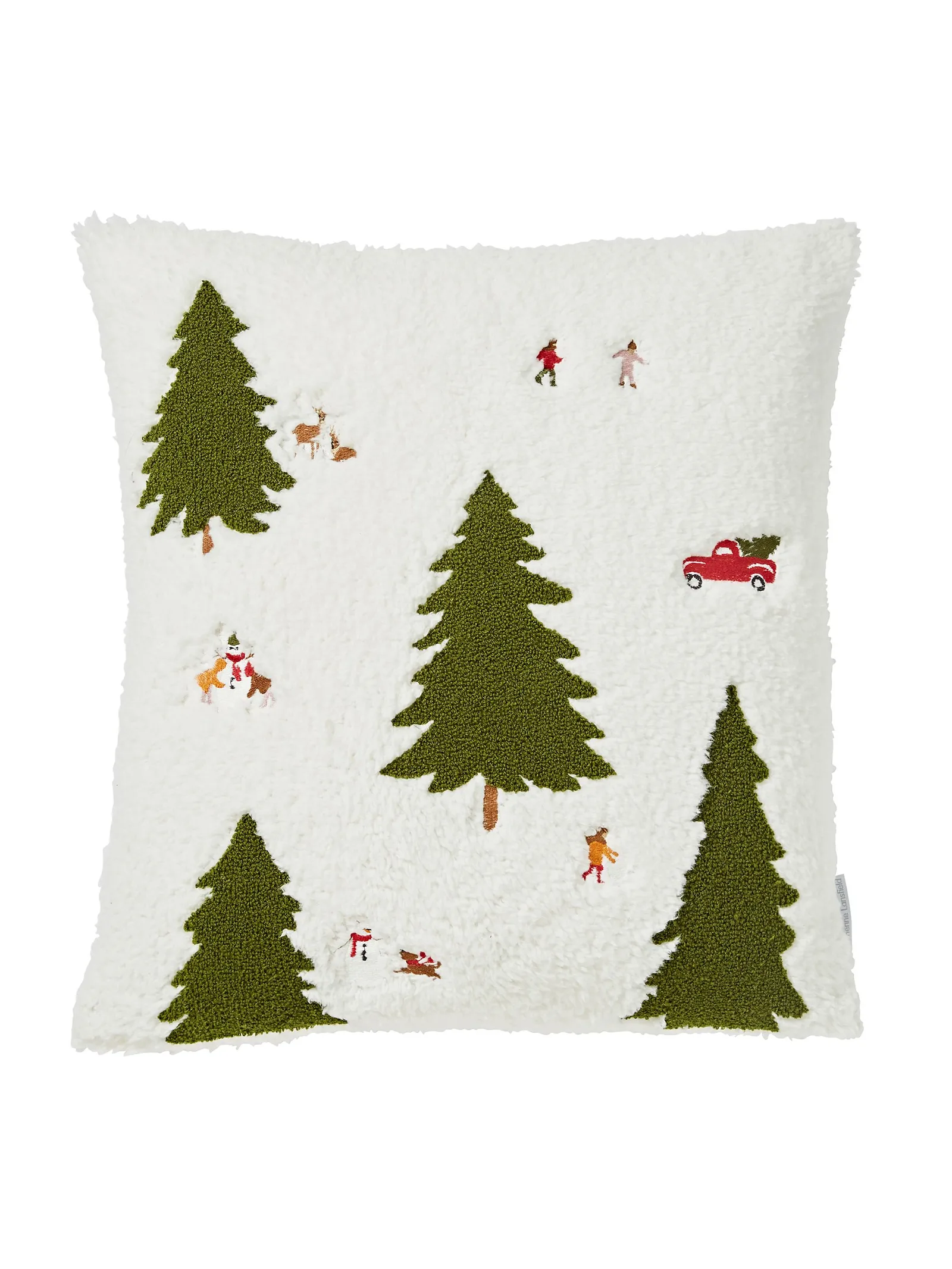 Catherine Lansfield 'Cosy Boucle Christmas Tree' Cushion 4