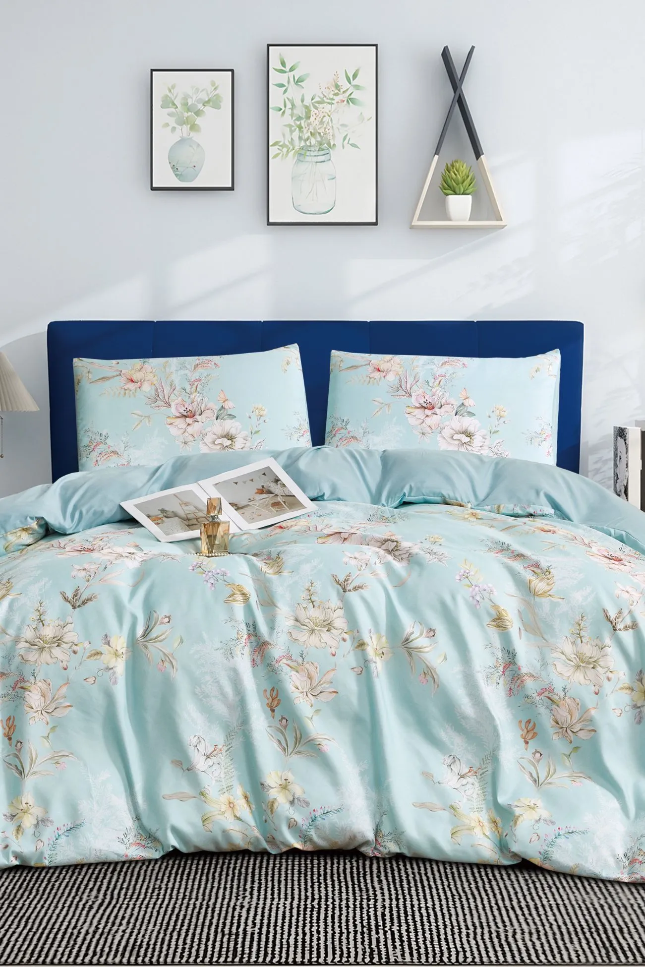 Ezysleep Savannah Floral Printed Duvet Set 2