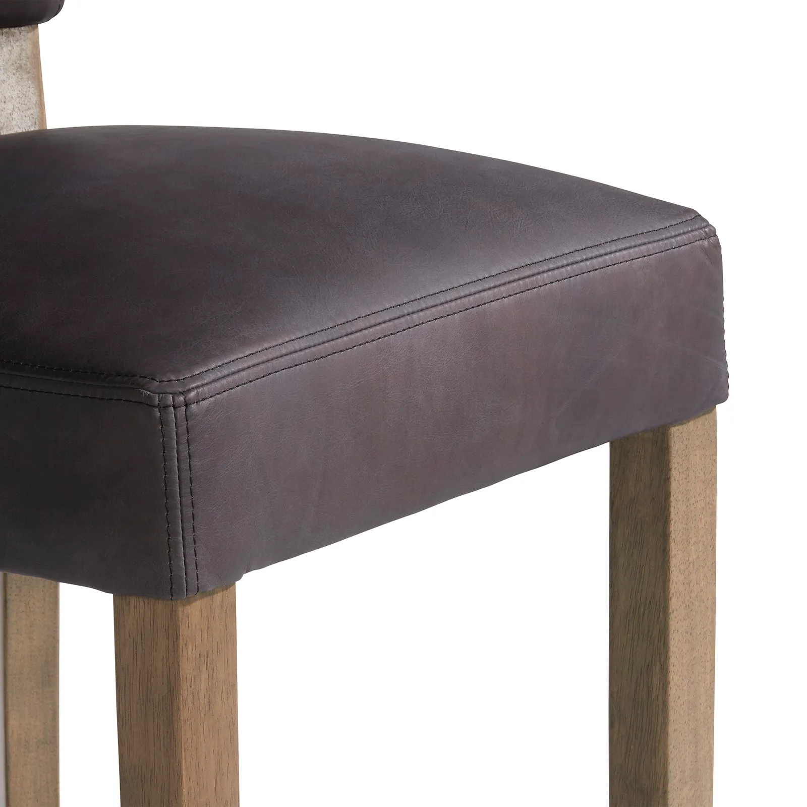 Timothy Oulton Mimi Barstool, Brown Leather | Barker & Stonehouse 4