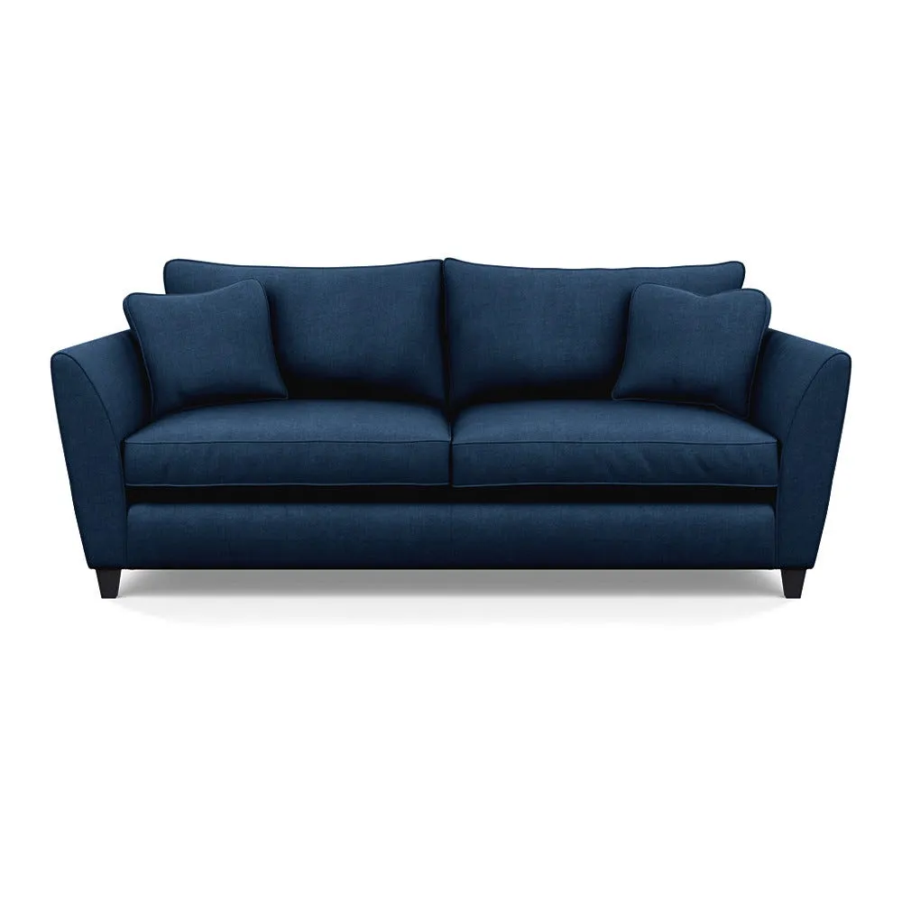 Heal's Torino 4 Seater Sofa Capelo Linen-Cotton Inkspot BLACK FEET 1