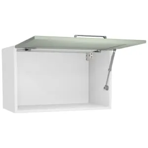 Wickes Ohio Reed Green Shaker Narrow Wall Unit - 600mm 2