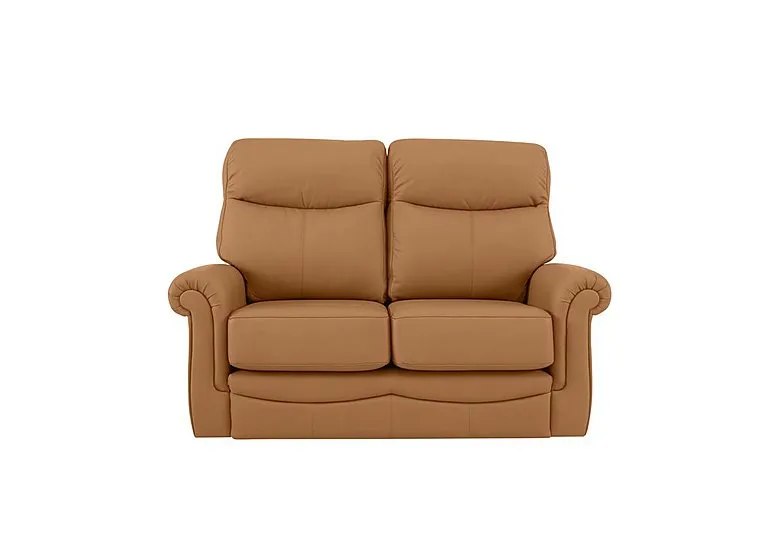 Avon Small 2 Seater Leather Sofa - Cambridge Tan
