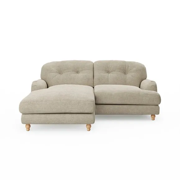 Martha Corner Chaise Basket Weave Sofa 2