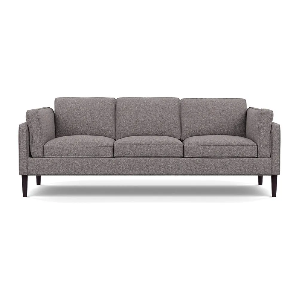 Heal's Sonno 4 Seater Loop Boucle Granite Wenge Black Feet 1