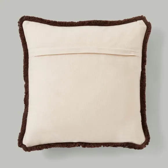 Matalasse Batik Effect Cotton Square Cushion Cover 3