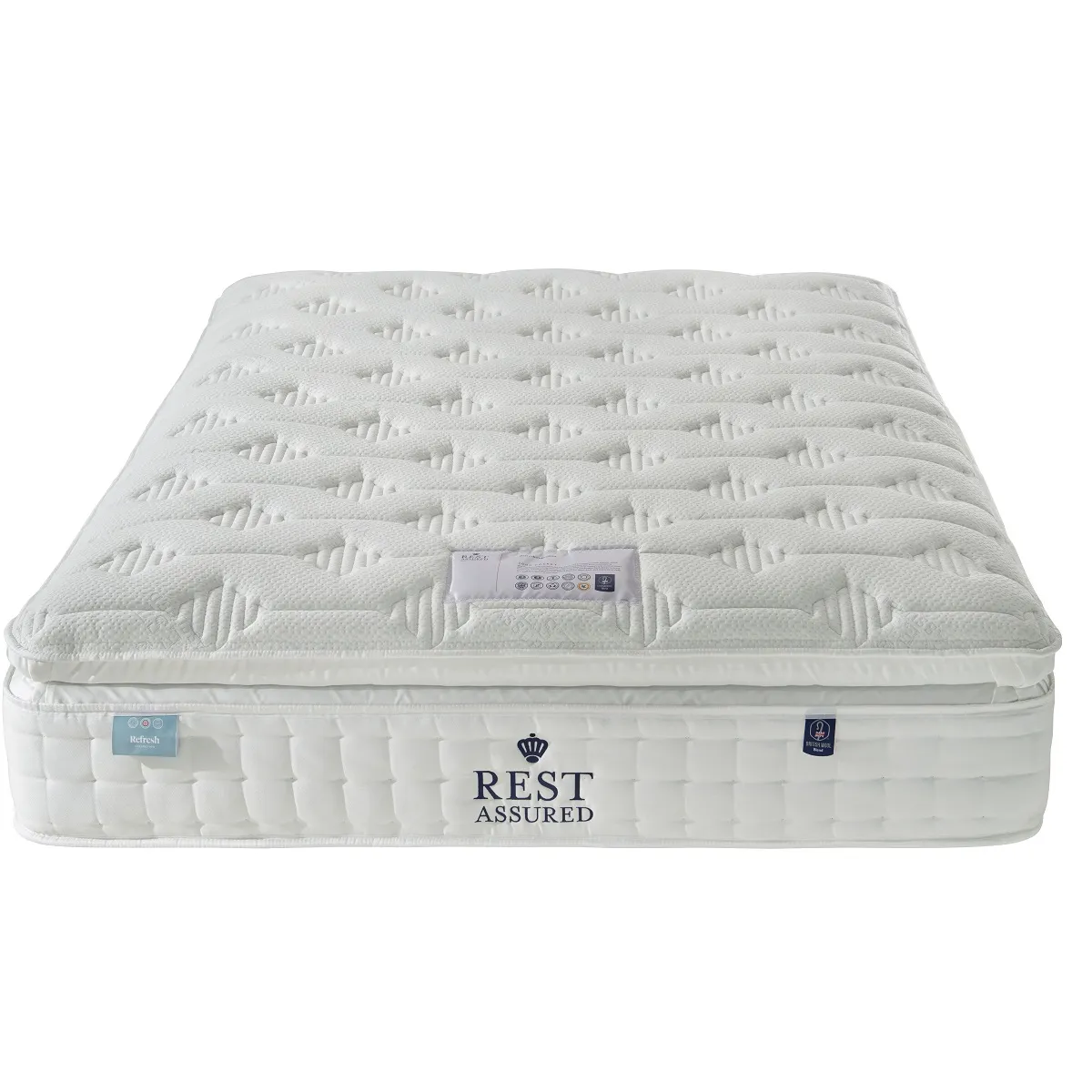Rest Assured Nimbus 2000 Pocket Refresh Mattress - King - Firmer