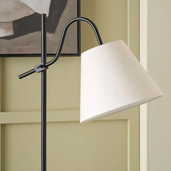 Pacific Lifestyle Ari Metal Curved Arm Floor Lamp 2