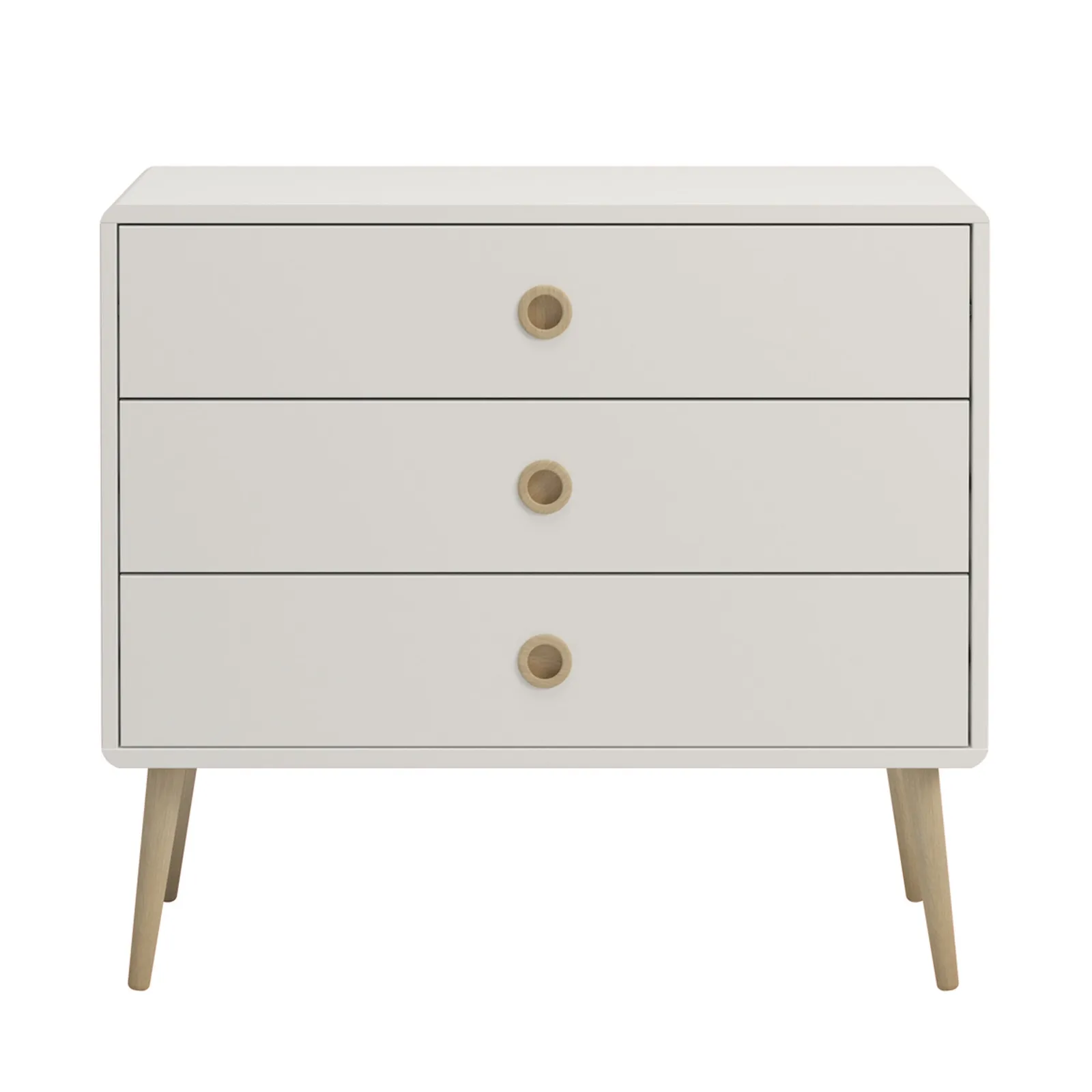 Softline 3 Drawer Chest White