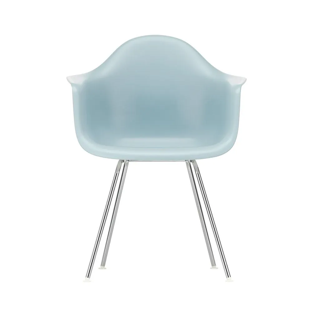 Vitra Eames DAX Armchair New Height Ice Grey Chrome Base 3