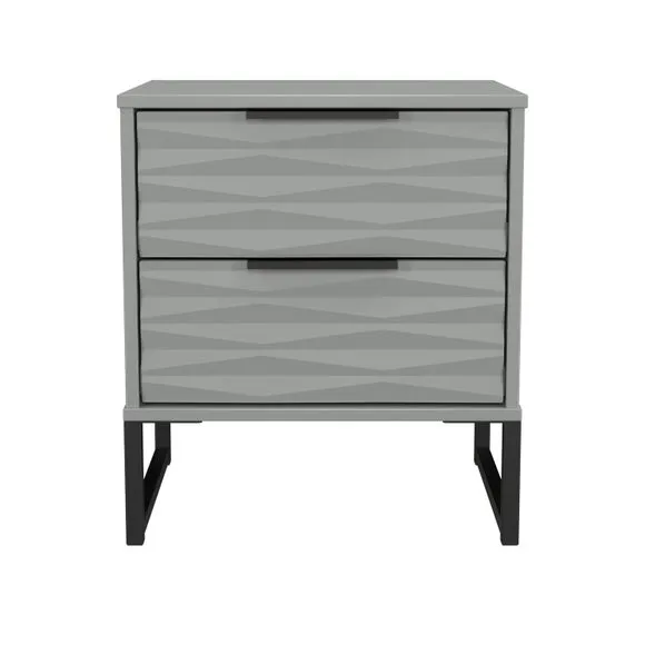 Tuxford 2 Drawer Bedside Table 2