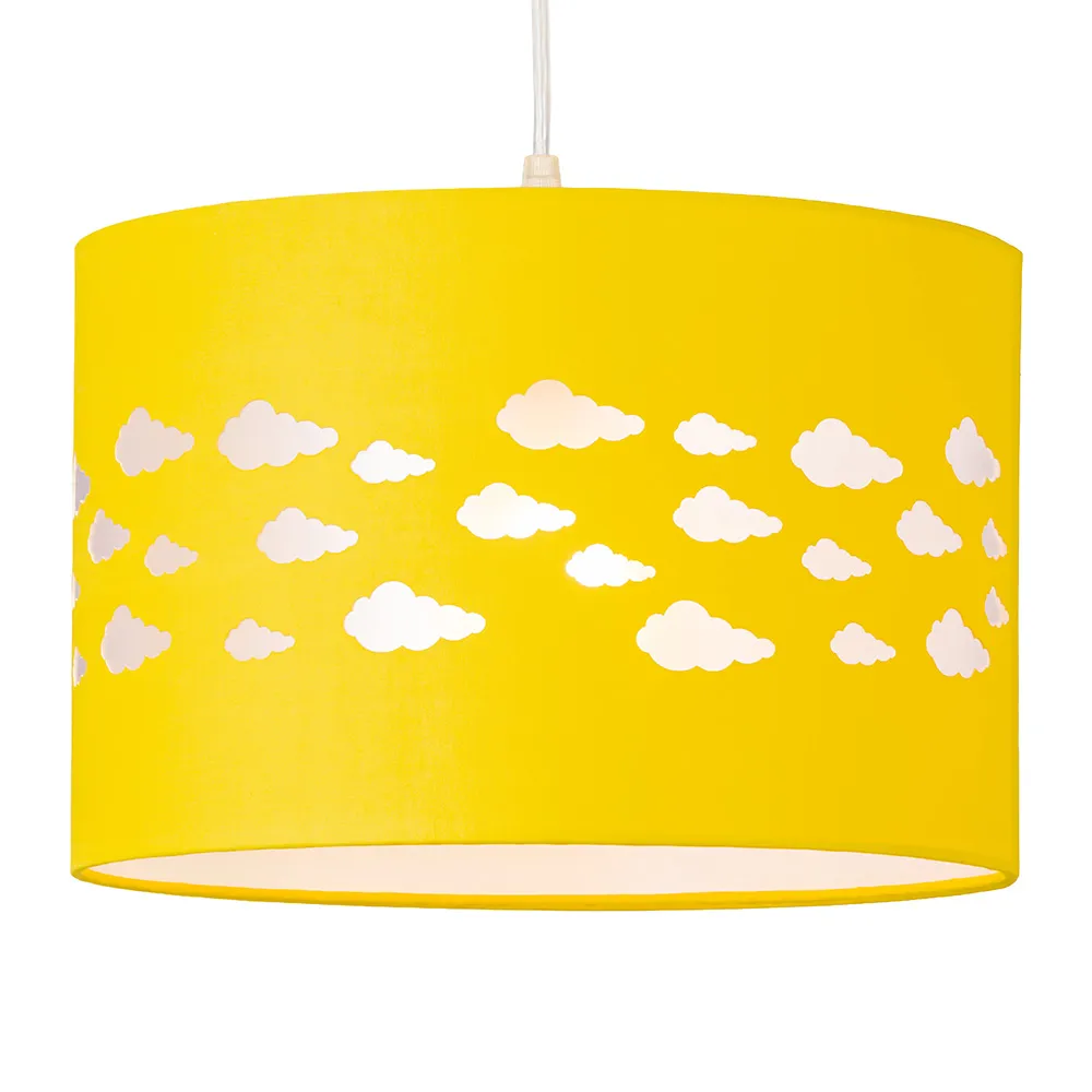 Glow Clouds Easy Fit Light Shade, Ochre