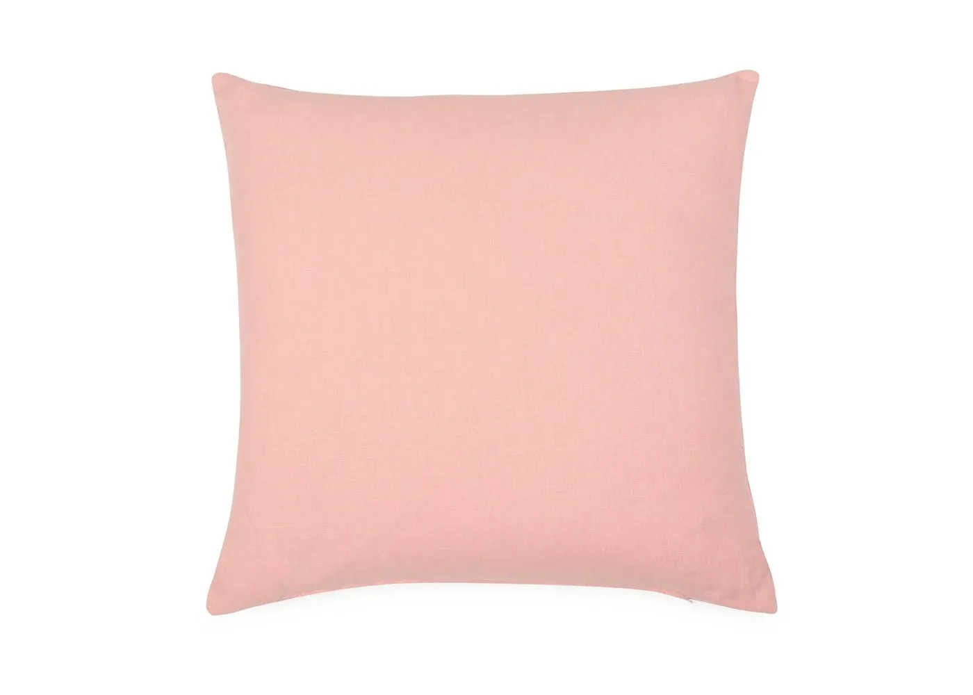 Heal's Linen Cushion Peach 60 x 60cm