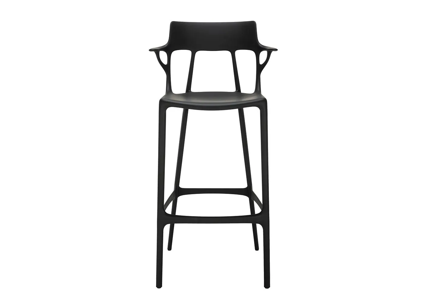 Kartell AI Bar Stool Black 1