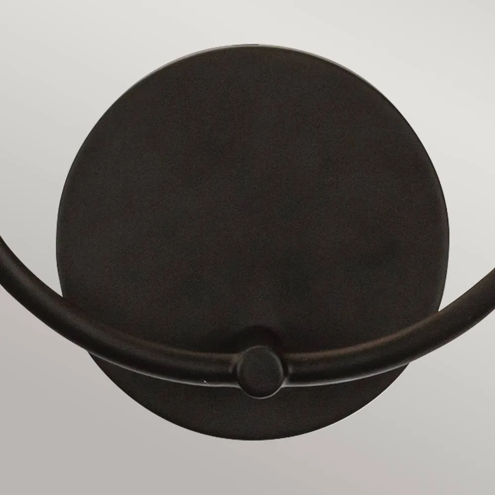 Netlighting Alora Mood Sylvia Wall Lamp Contemporary Matt Black 2x E14 5