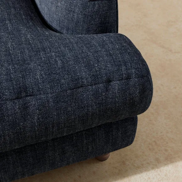 Arthur Linen Chenille 2 Seater Sofa 2