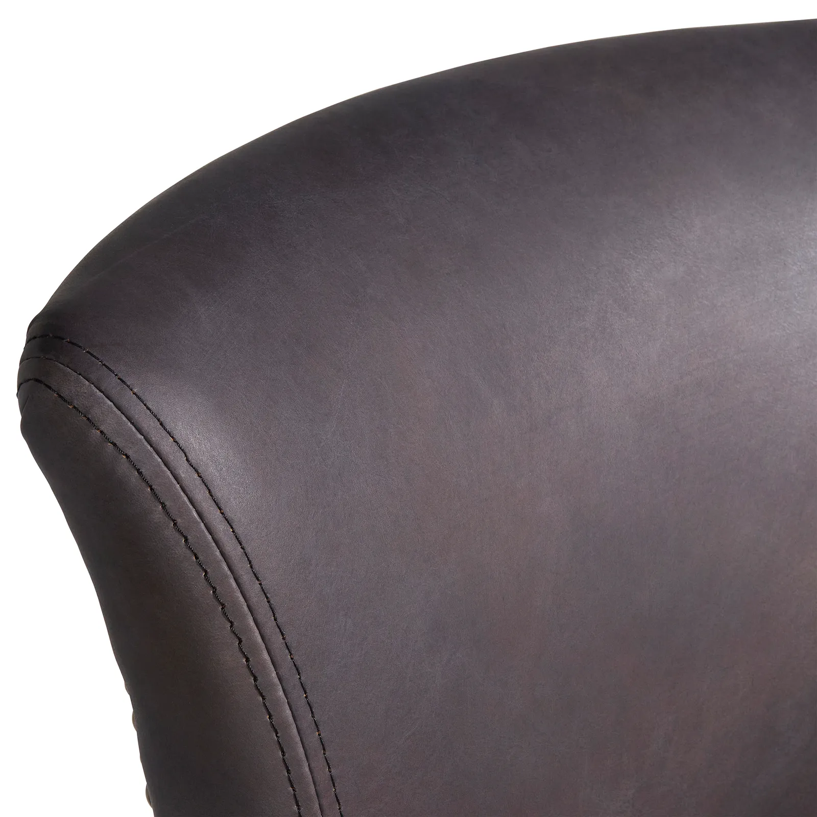 Timothy Oulton Mimi Barstool, Brown Leather | Barker & Stonehouse 3