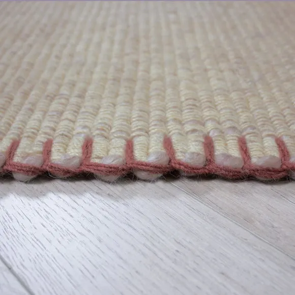Clove Striped Wool Rug 4