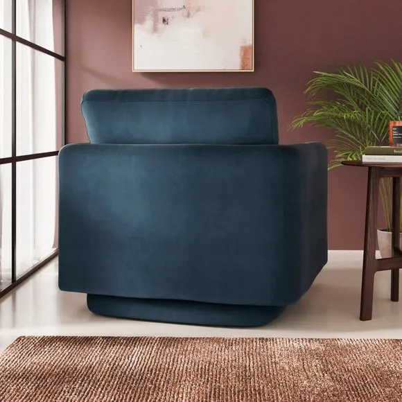 Max Velvet Swivel Chair 2