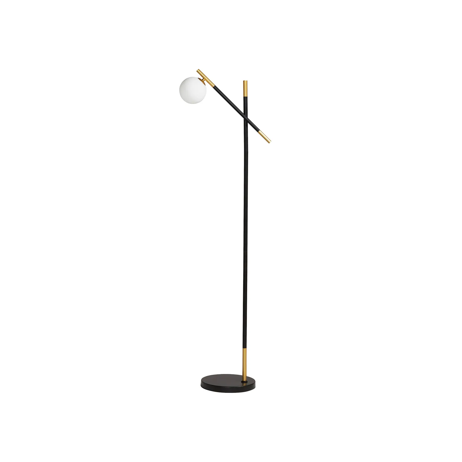 Black & Gold Orb Floor Lamp Metal | Barker & Stonehouse 5