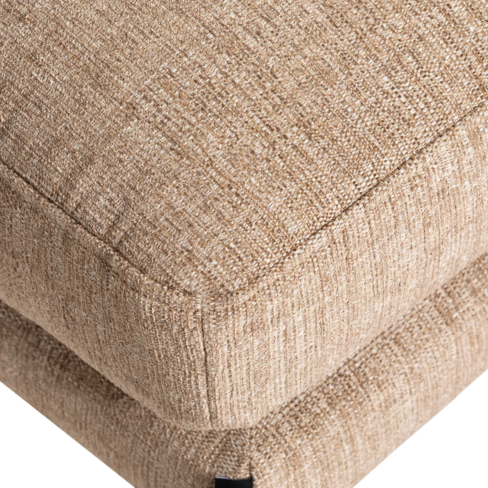 Ercol Forli Large Footstool, Brown Fabric | Barker & Stonehouse 4