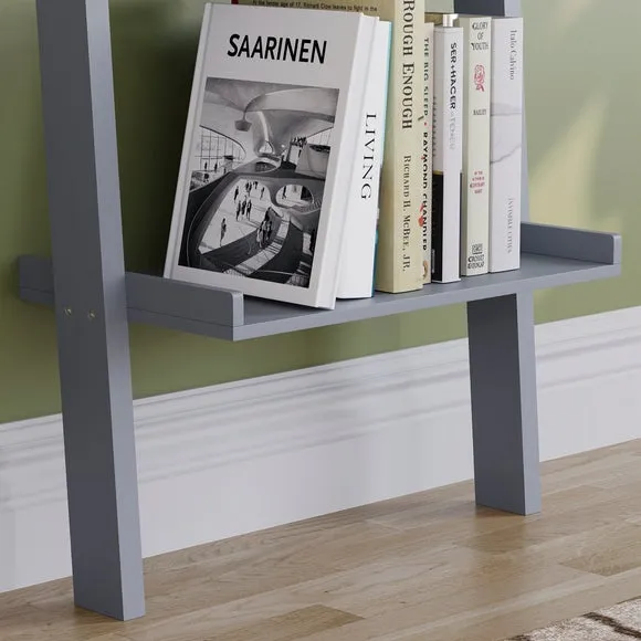 York 4 Tier Ladder Bookcase 5