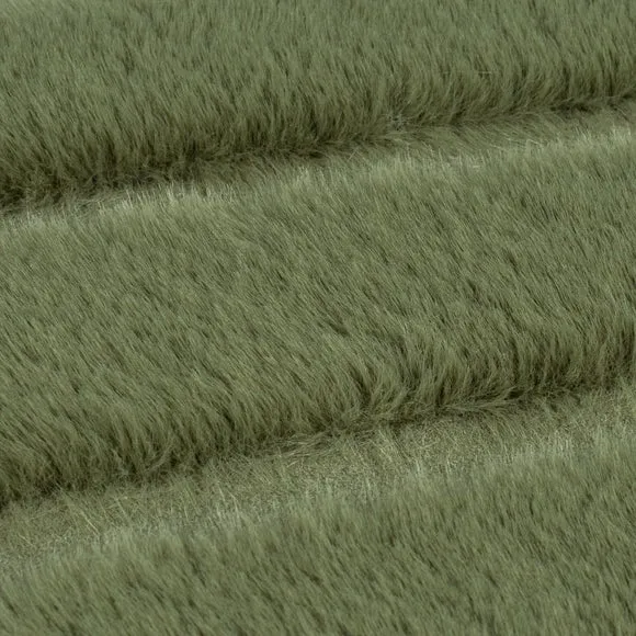 Supersoft Lush Geometric Faux Fur Arch Rug 2