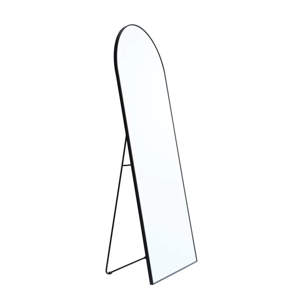 sweeek Aluminium floor mirror in Black 2