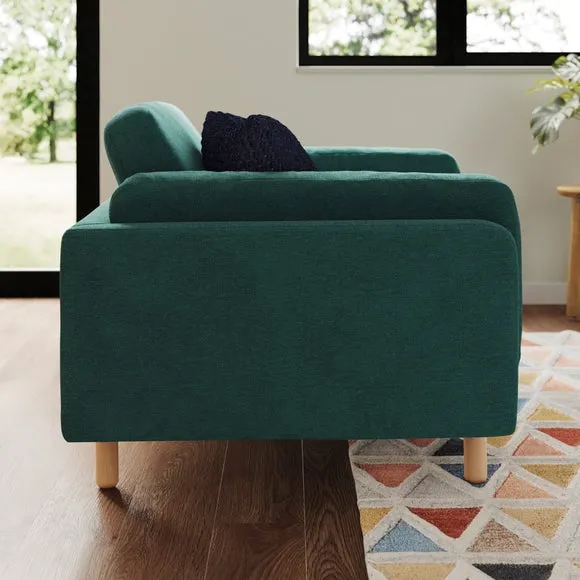 Newton Luxe Chenille Snuggle Chair 2