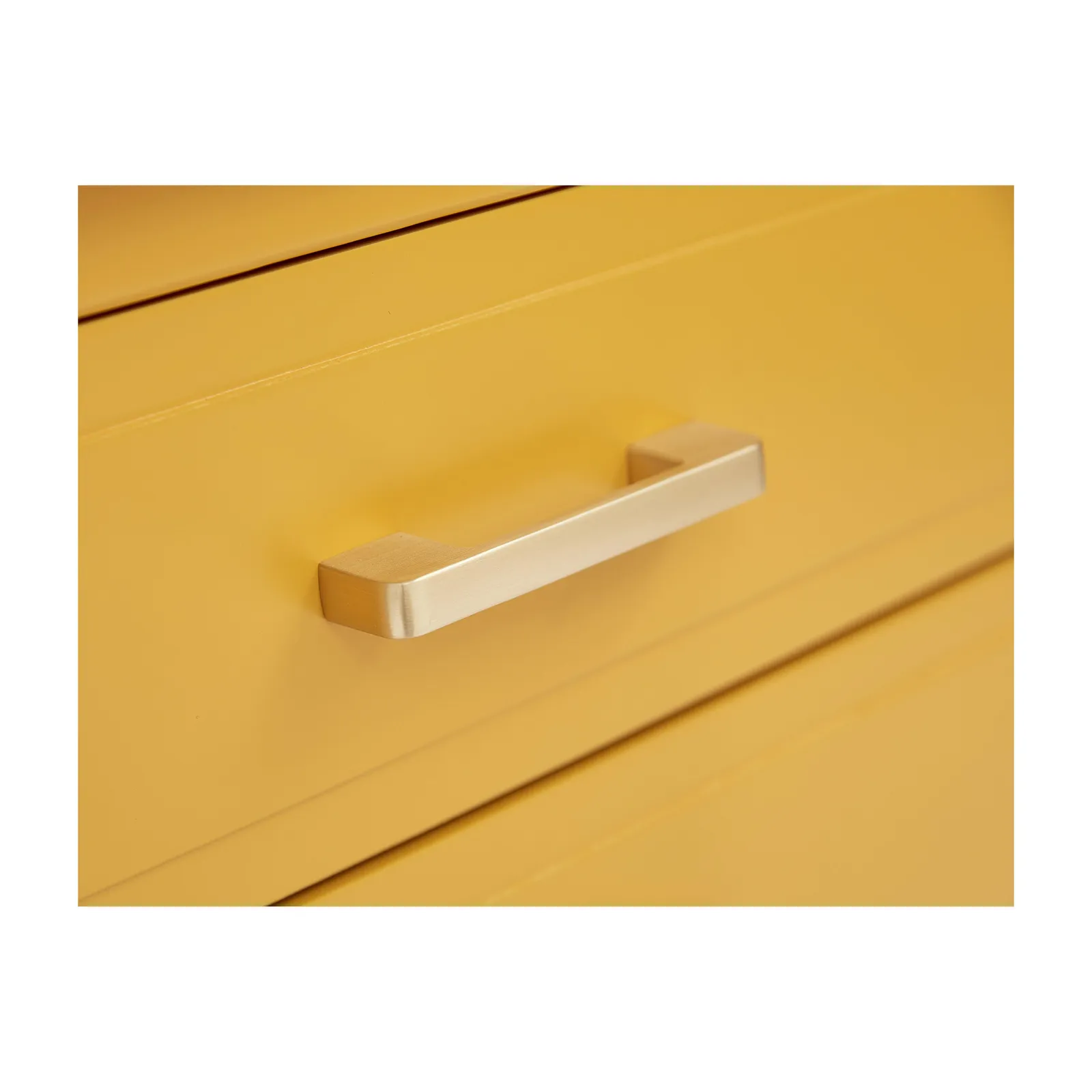 Cabinet Bits Palazzi 2 Drawer Console Table in Mustard 6