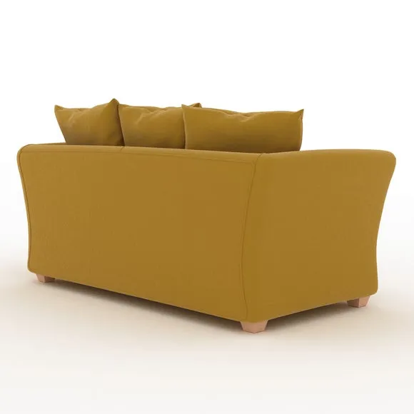 Emmett Velvet 2 Seater Double Sofa Bed 6