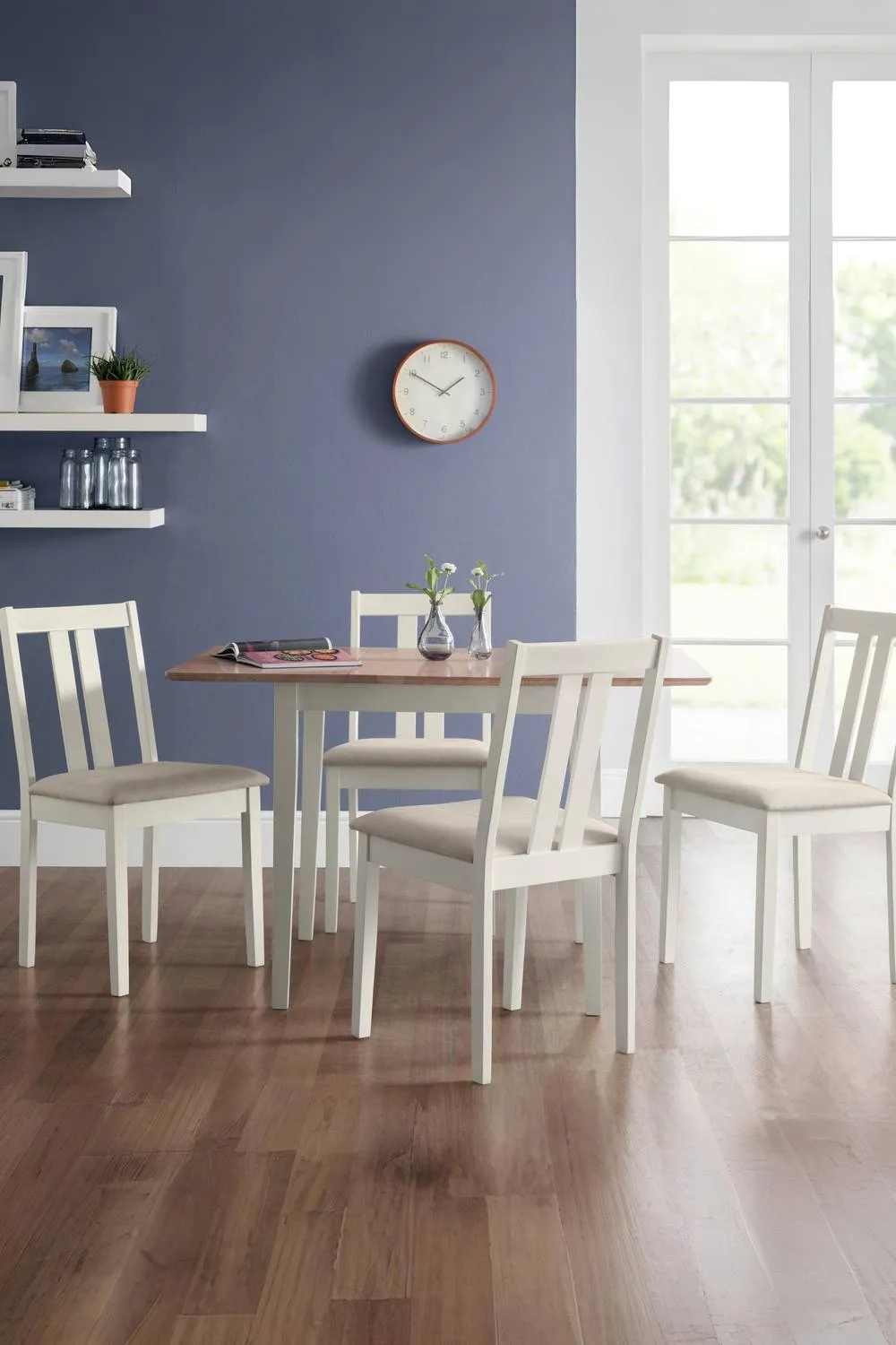 Julian Bowen Rufford Dining Chair (Set of 2) in Ivory 2