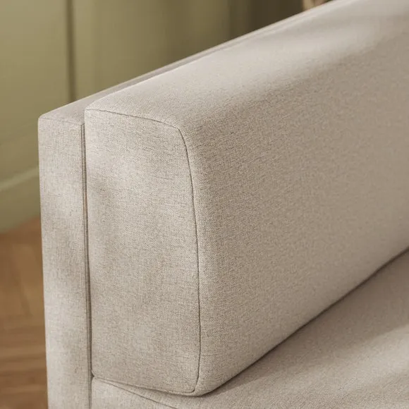 Mae Corner Dining Bench, Textured Weave 4