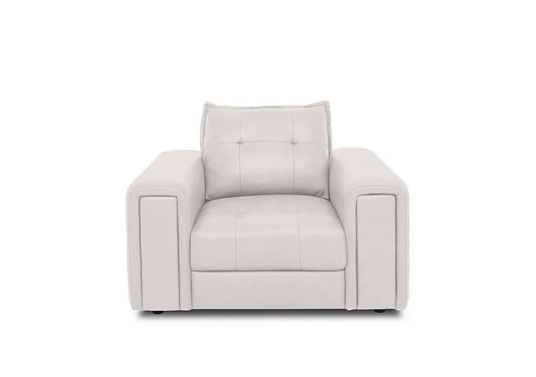 Goliath Leather Chair - Cotton