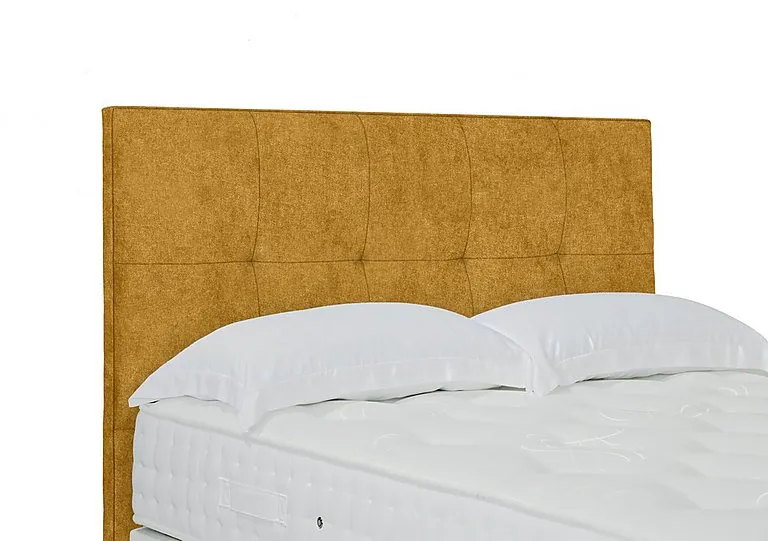 Artisan Collection Stratton Standard Floor Standing Headboard - Single - Tweed Mustard