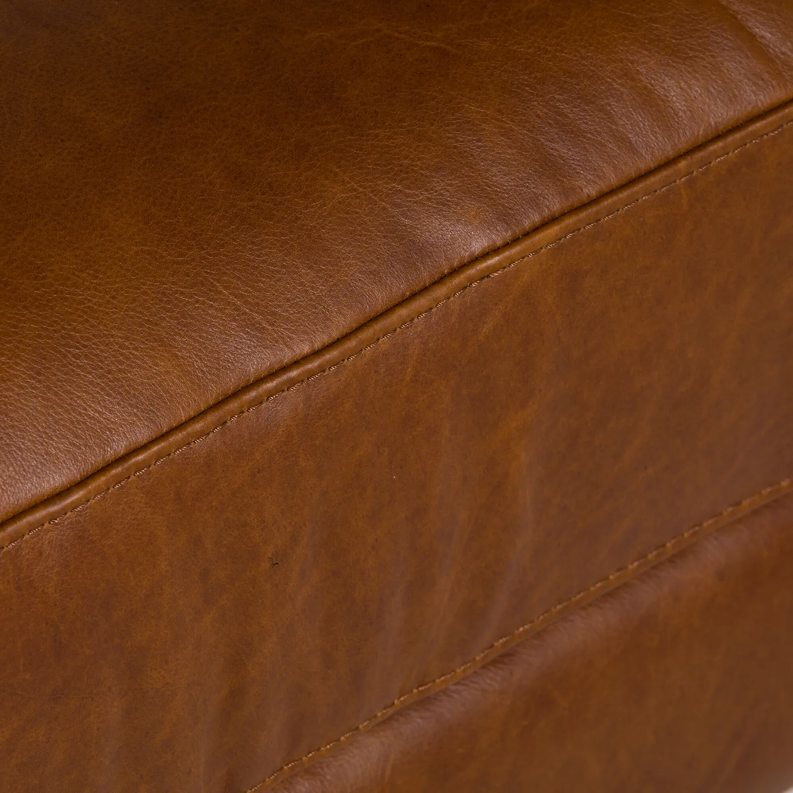 Albard Loveseat Sofa, Brown Leather | Barker & Stonehouse 6